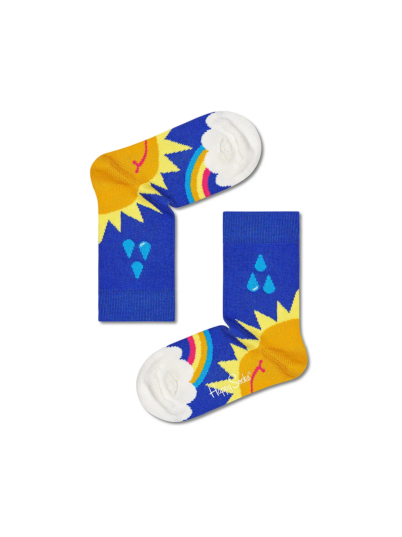 HAPPY SOCKS | Kinder Socken SUNNY HEEL navy | 